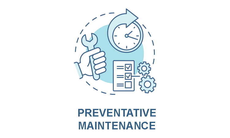 Illustration to represent preventative maintenance
